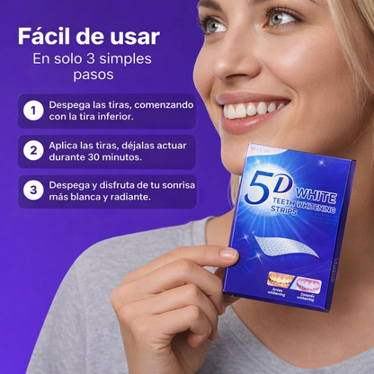 TIRAS BLANQUEADORAS 5D
