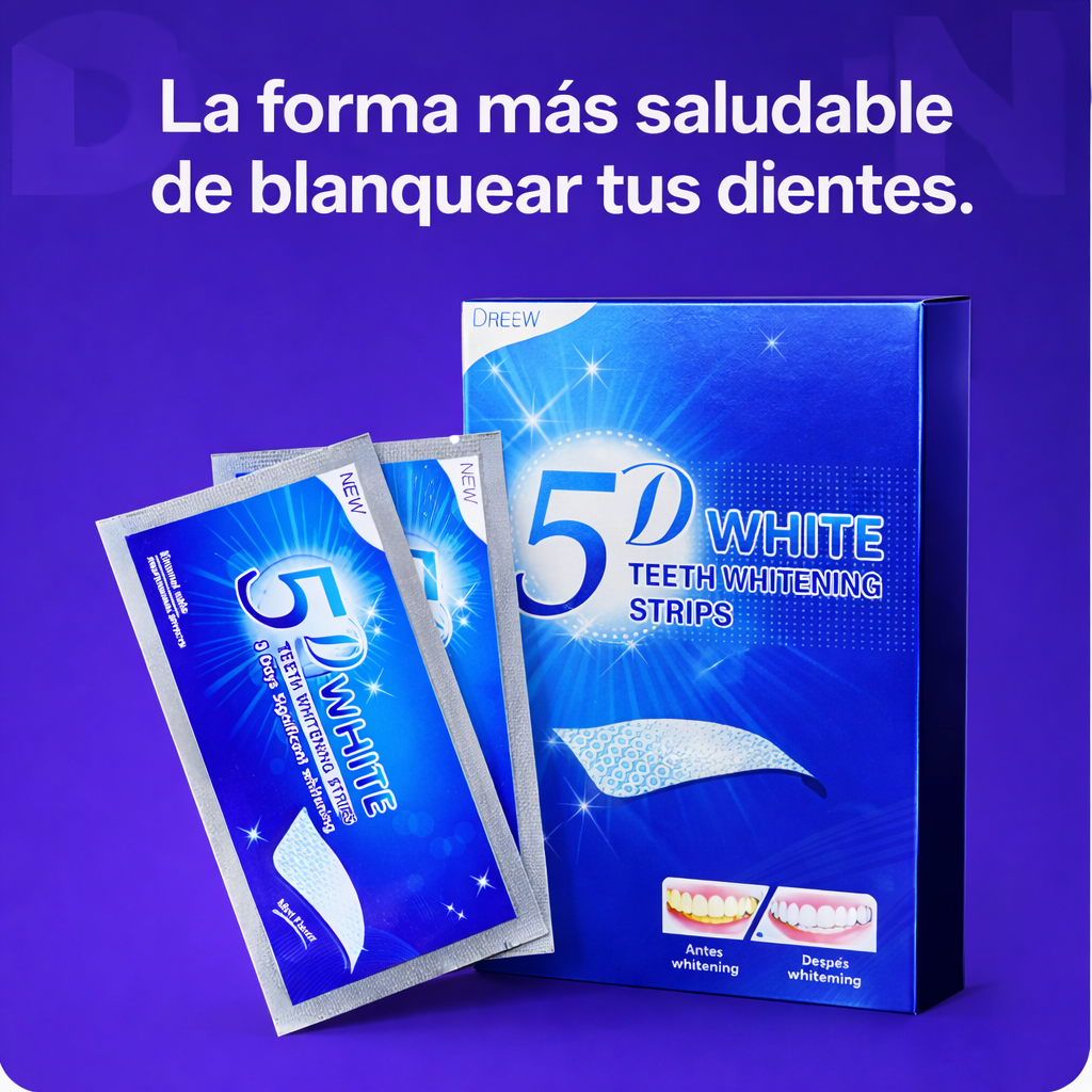 TIRAS BLANQUEADORAS 5D