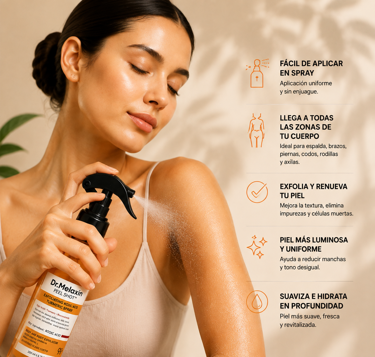 Dr. Melaxin Peel Shot Atomizador 120mL