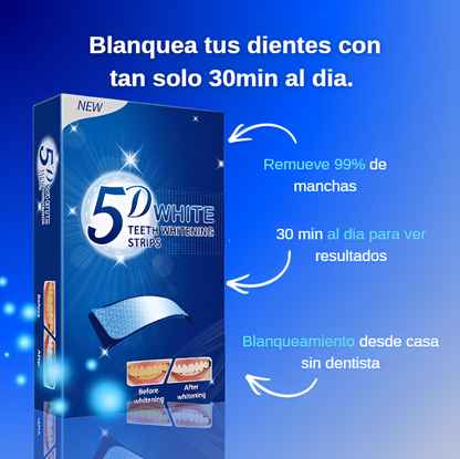 TIRAS BLANQUEADORAS 5D